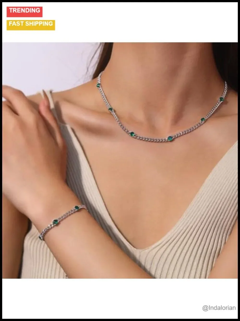 925 Sterling Silver Cuban Link Curb Chain Bracelet 3.6mm
